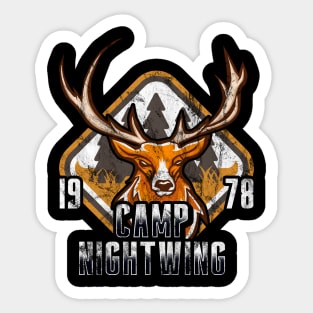 Camp Nightwing Color War 78 Sticker